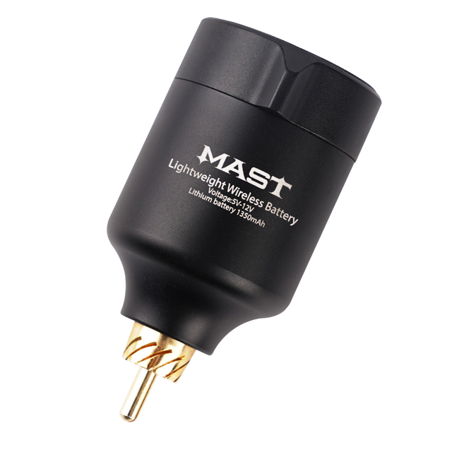 thumbnail image 2 of Mast Wireless Permanent Makeup Tattoo Battery Power Supply - RCA Connect P-113 2 of 5